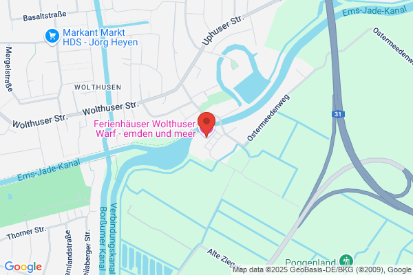 Ferienhäuser Wolthuser Warf - Emden