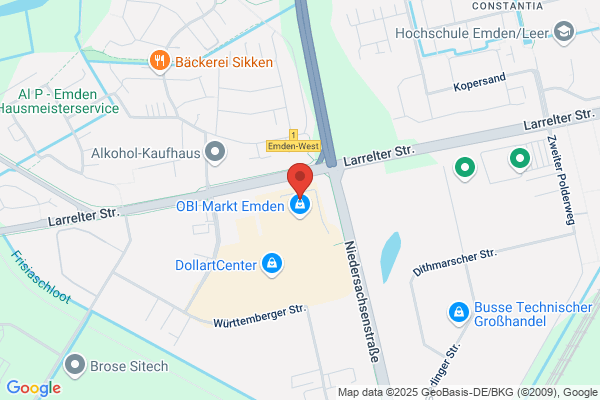 OBI Farbmisch-Service im Markt Emden