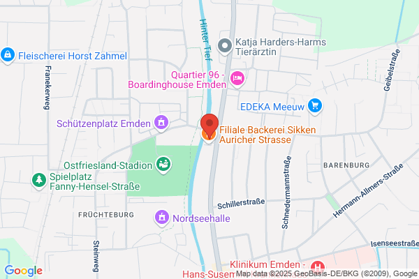 Geschlossene Geschäftsstelle