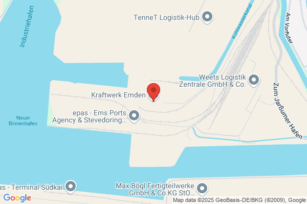 E.ON Kraftwerke GmbH, Kraftwerksgruppe Nord-West, Kraftwerk Emden