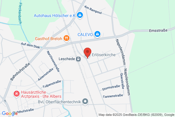 Ev.-Luth. Kirchengemeinde Emsbüren-Salzbergen Gemeindehaus Leschede