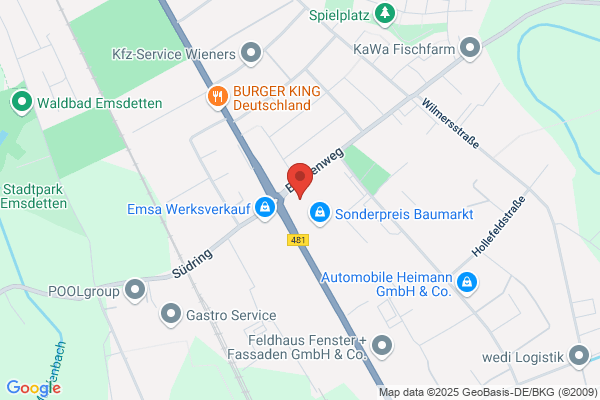 Corona Testzentrum am Salvuskreisel