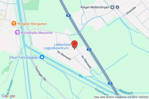 Lekkerland Logistikzentrum Freiburg (Riegel)
