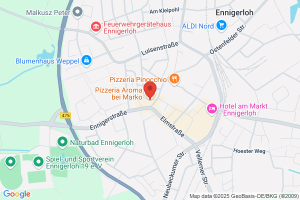 Pizzeria Aroma bei Marko