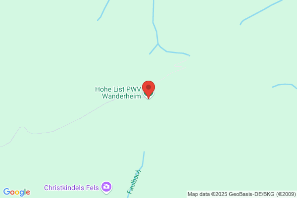 Hohe List PWV Wanderheim
