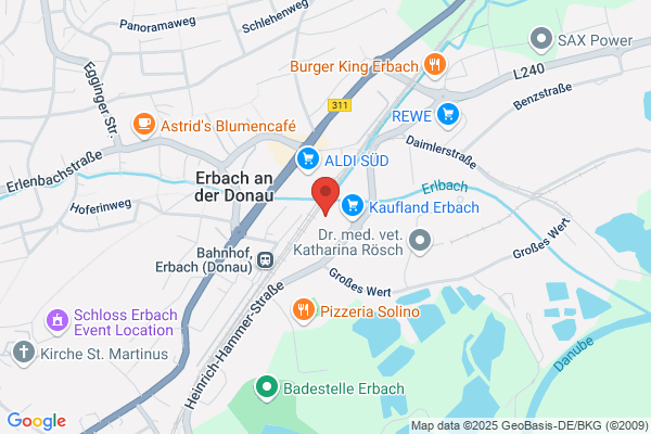 Donau-Iller Bank eG, Geldautomat Fachmarktzentrum Erbach