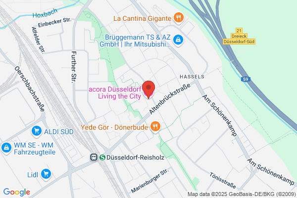 acora Hotel und Wohnen Düsseldorf