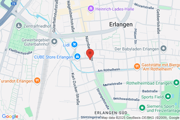 Fahrradecke Erlangen