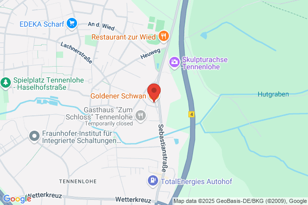 Goldener Schwan