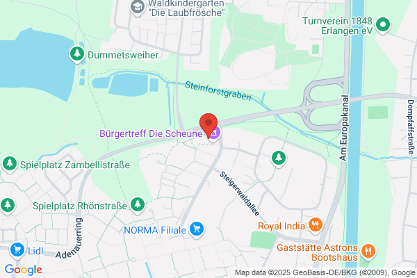 Stadt Erlangen Bürgertreff Scheune