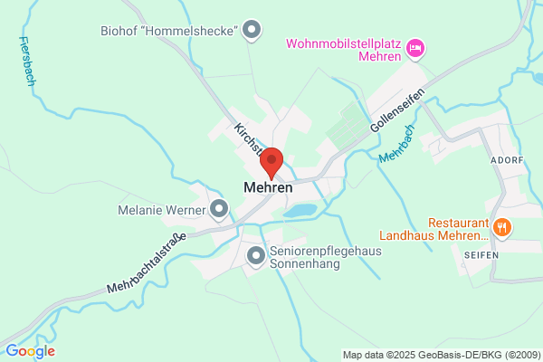Evangelische Kirche Mehren - Evangelische Kirchengemeinde Schöneberg
