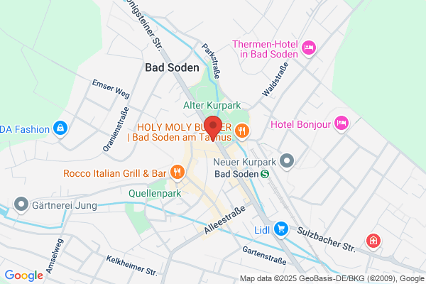 Stadtverwaltung Bad Soden a. TS. mit allen Abteilungen