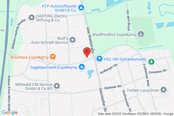 Tankstelle am Supermarkt