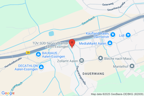 TÜV SÜD Service-Center Aalen-Essingen