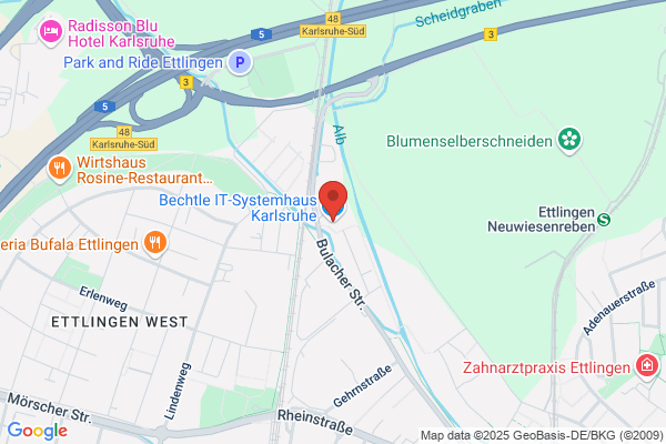 Schulungszentrum Bechtle IT-Systemhaus Karlsruhe