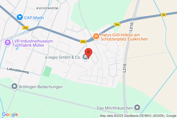 e-regio Ladestation