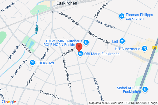 OBI Holzzuschnitt-Service im Markt Euskirchen
