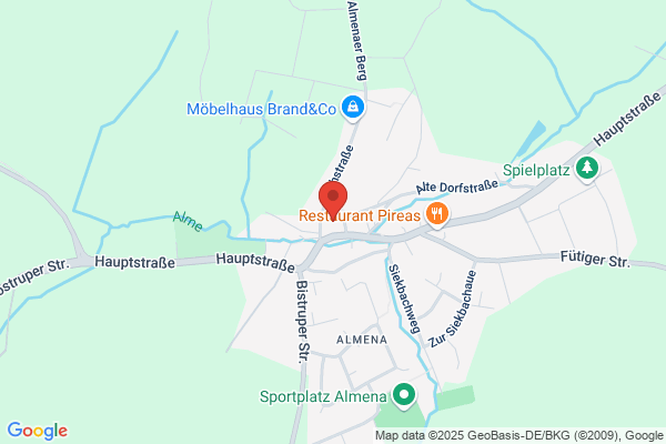 Kirche Almena - Evangelisch-reformierte Kirchengemeinde Almena