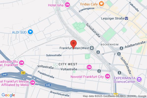 MYGYM Fitnessstudio Frankfurt City West