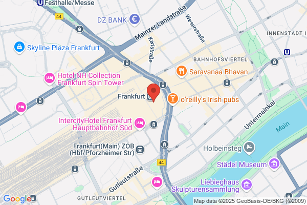 Budget Autovermietung - Frankfurt am Main Hauptbahnhof