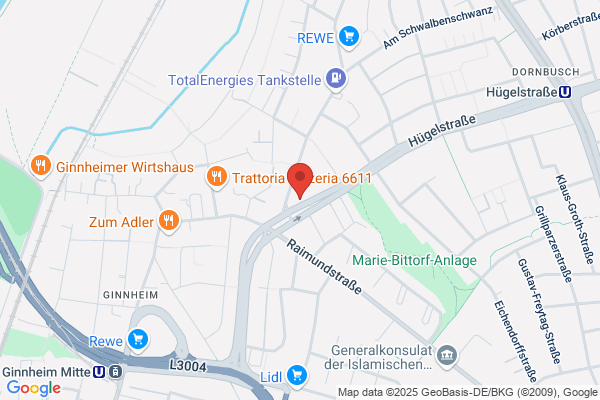 Debeka Servicebüro Frankfurt am Main Hügelstr. (Versicherungen und Bausparen)