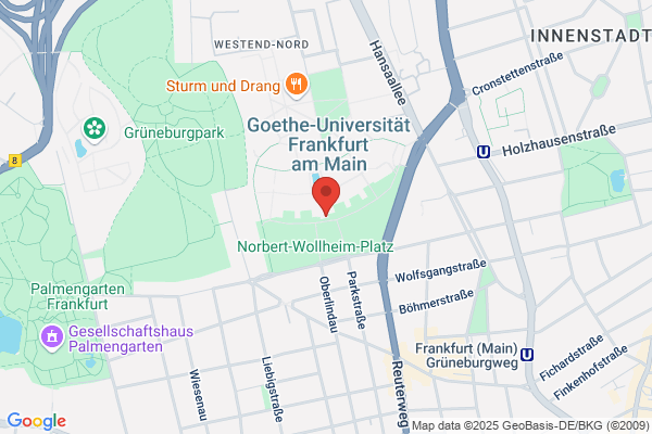 Uni Frankfurt direkt am APL