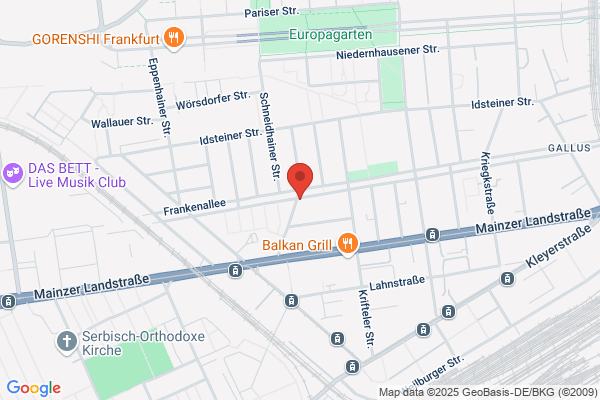 Eiscafé bei Wally