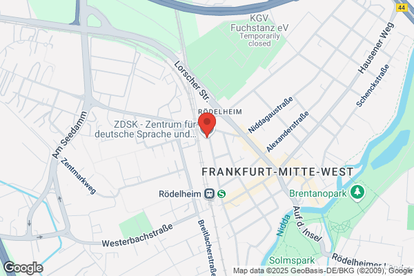 Zentrum für deutsche Sprache und Kultur e.V. Aus-und Weiterbildung
