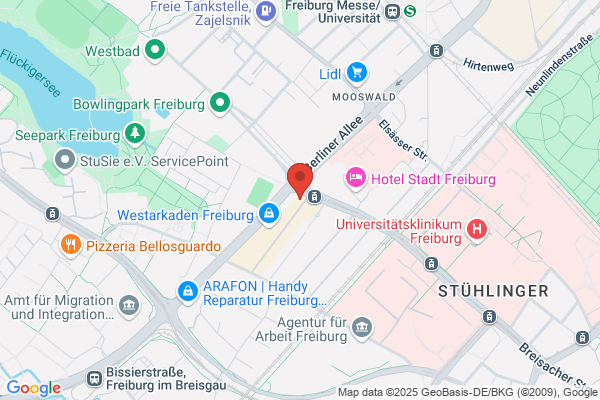 Volksbank Freiburg eG, Filiale Westarkaden