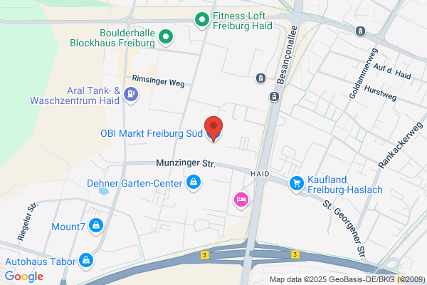 OBI Markt Freiburg Süd