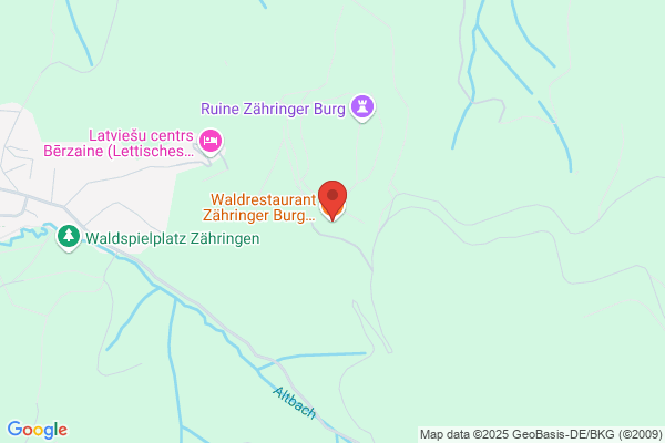 Zähringer Burg, Waldrestaurant