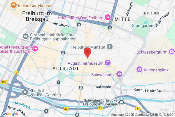 Volksbank Freiburg eG, SB-Filiale am Bertoldsbrunnen