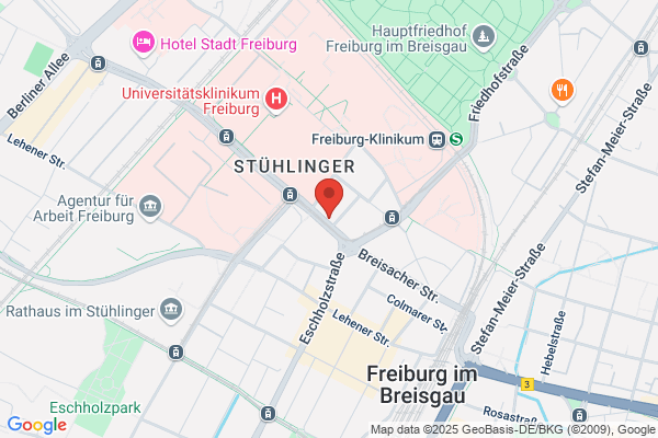 Testzentrum an der Aeskulap Apotheke Freiburg