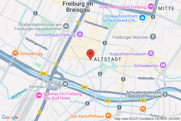 Universität Freiburg Telefon-Vermittlung