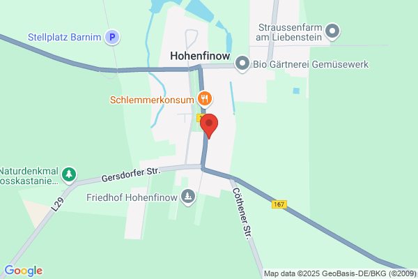 Kirche Hohenfinow - Pfarrsprengel Falkenberg