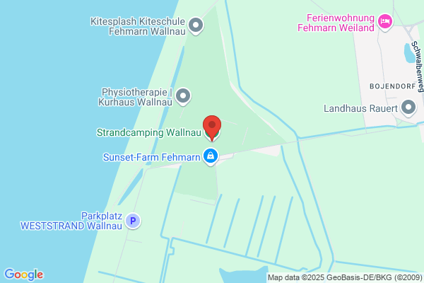 Strand-Camping Wallnau
