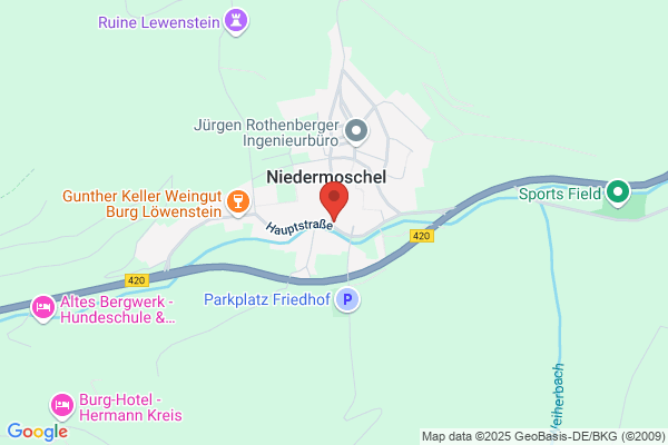 Protestantische Kirche Niedermoschel - Prot. Kirchengemeinde Niedermoschel