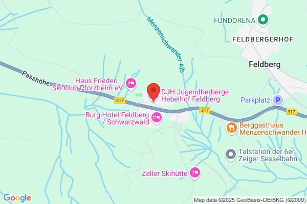 DJH Jugendherberge Hebelhof Feldberg