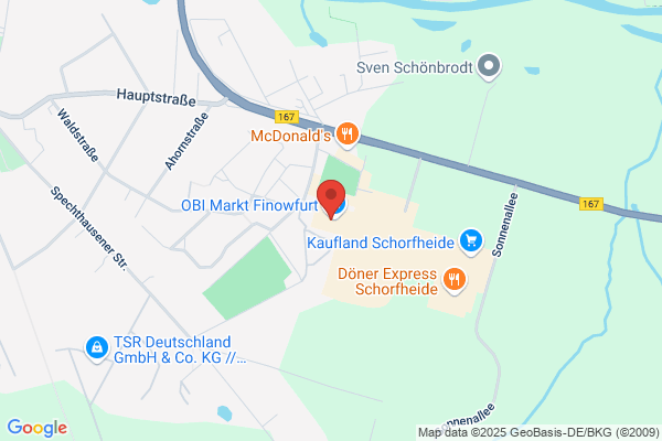 OBI Holzzuschnitt-Service im Markt Finowfurt