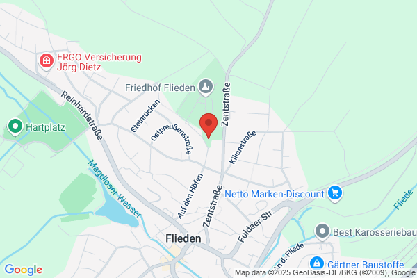 Friedhof mit Kapelle