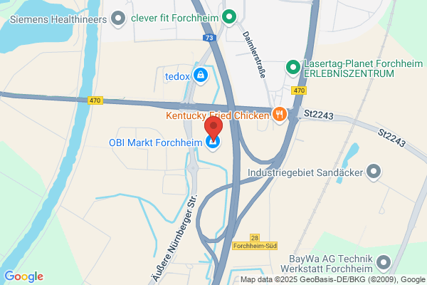 OBI Mietgeräte und Werkzeugverleih Forchheim