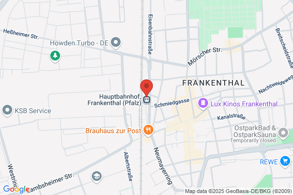 DB BahnPark Parkplatz Hauptbahnhof P2 rechts