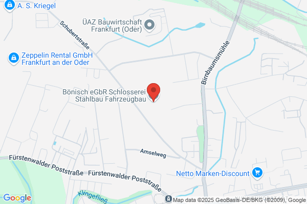 Bönisch GbR Schlosserei Stahlbau Fahrzeugbau