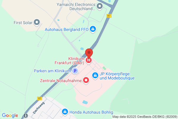Interdisziplinäres Therapiezentrum (ITZ) | Klinikum Frankfurt (Oder)