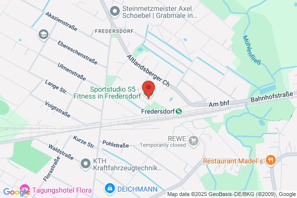 Sportstudio S5 - Fitness in Fredersdorf