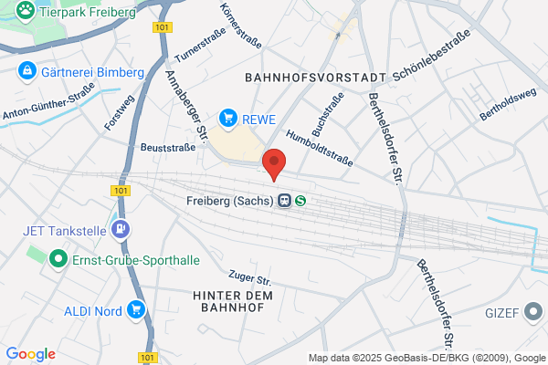 ServiceStore DB - Bahnhof Freiberg