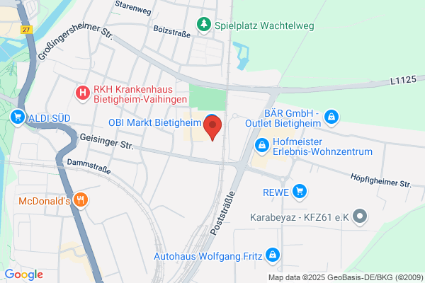 OBI Farbmisch-Service im Markt Bietigheim