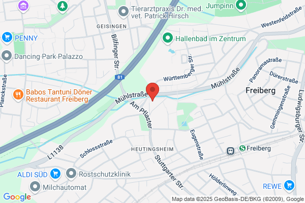 Geschlossene Geschäftsstelle