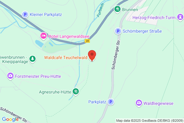 Waldcafe im Teuchelwald