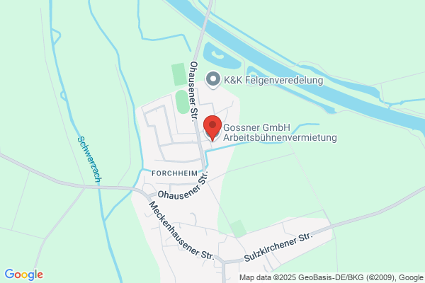 Arbeitsbühnenvermietung Gossner GmbH